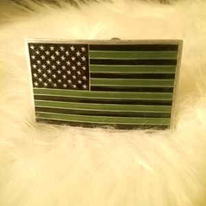 American Flag Buckle